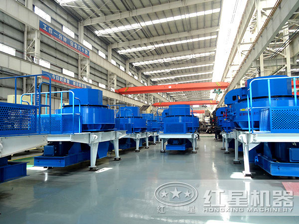 制砂機生產(chǎn)車間 制砂機生產(chǎn)車間