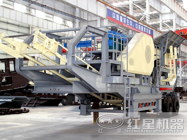 移動式破碎站生產(chǎn)車間 移動式破碎站生產(chǎn)車間