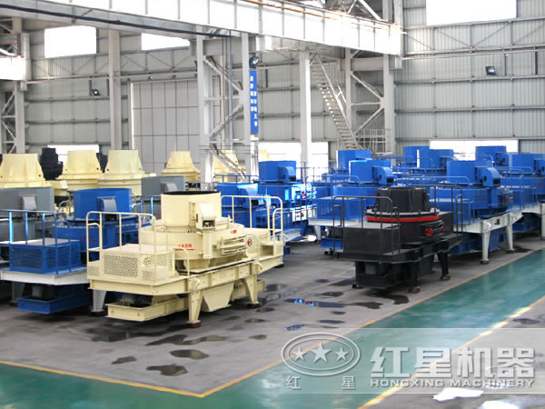 不同型號的制砂機(jī) 不同型號的制砂機(jī)