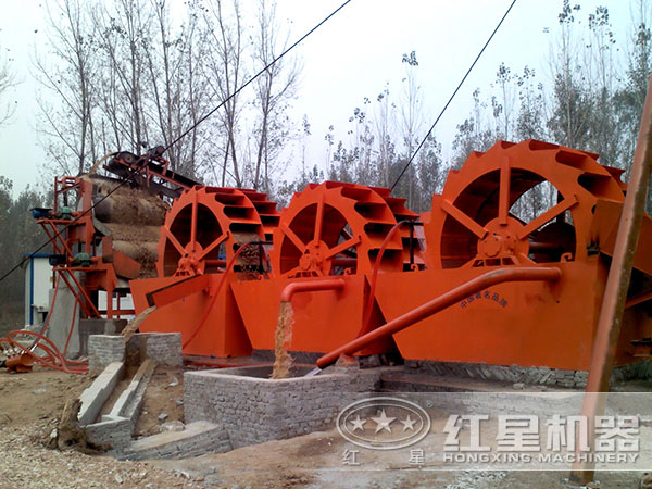 洗石機(jī)生產(chǎn)現(xiàn)場(chǎng) 洗石機(jī)生產(chǎn)現(xiàn)場(chǎng)