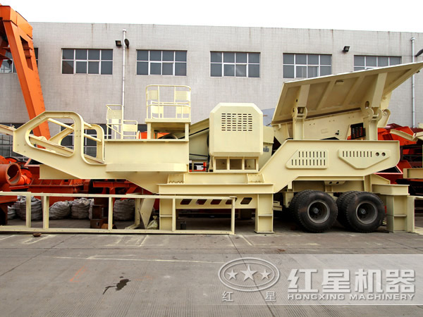 車載式制砂機(jī)實拍圖 車載式制砂機(jī)實拍圖
