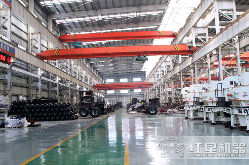 紅星制砂機(jī)生產(chǎn)線車間 紅星制砂機(jī)生產(chǎn)線車間