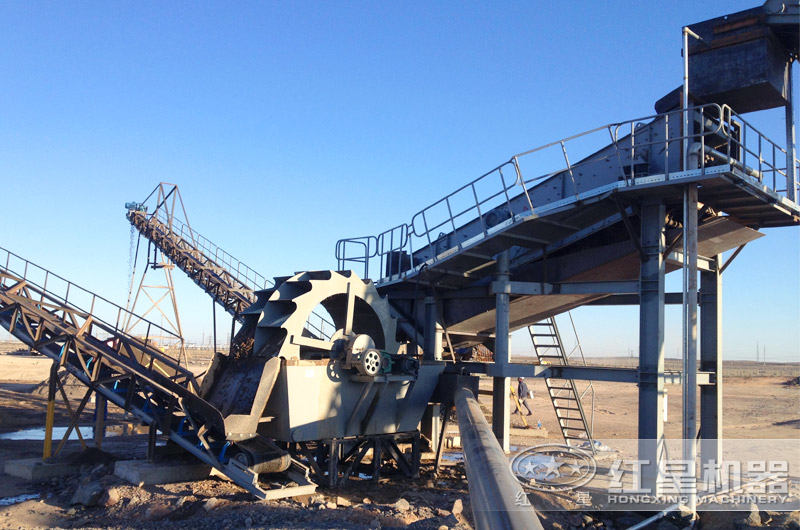 洗砂現(xiàn)場(chǎng) 洗砂現(xiàn)場(chǎng)