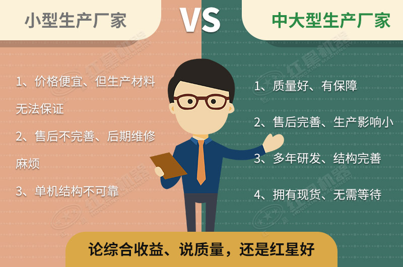 大小廠家各有優(yōu)勢 大小廠家各有優(yōu)勢