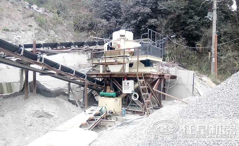 機(jī)制砂生產(chǎn)線現(xiàn)場實(shí)拍 機(jī)制砂生產(chǎn)線現(xiàn)場實(shí)拍