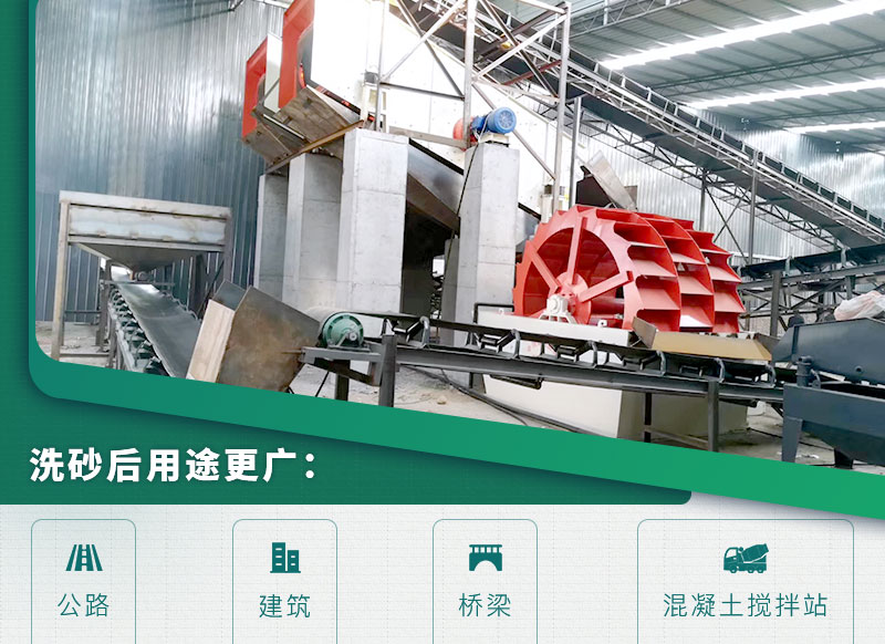 時(shí)產(chǎn)160噸洗沙機(jī)型號(hào)有哪些？搭配脫水篩減少細(xì)沙流失