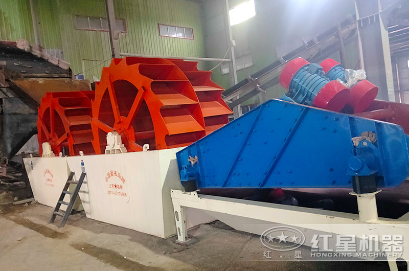 時(shí)產(chǎn)160噸洗沙機(jī)型號(hào)有哪些？搭配脫水篩減少細(xì)沙流失