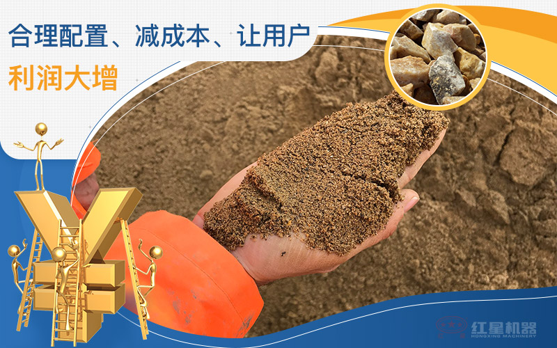 建筑用砂配置的機(jī)制沙石設(shè)備一套多少錢，附現(xiàn)場案例視頻