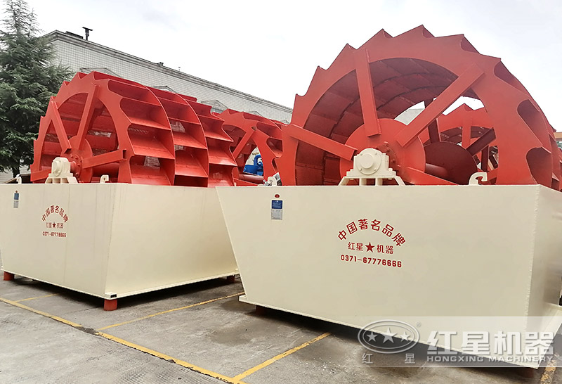 輪式小型砂石分離機多少錢一臺，帶生產(chǎn)線案例